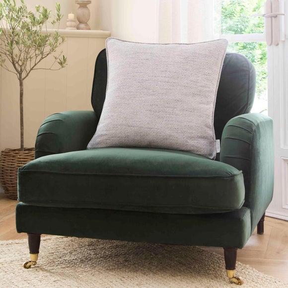 View Churchgate Swithland Herringbone Square Cushion Cover View Churchgate Swithland Herringbone Square Cushion Cover