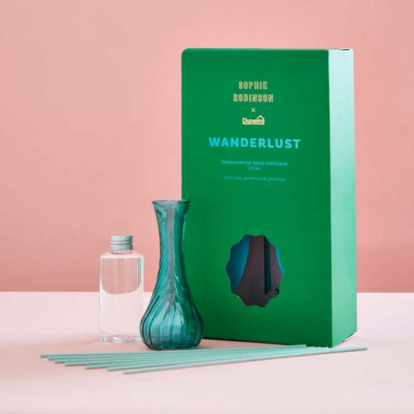 View Sophie Robinson Wanderlust Rose- Geranium & Patchouli Diffuser View Sophie Robinson Wanderlust Rose- Geranium & Patchouli Diffuser
