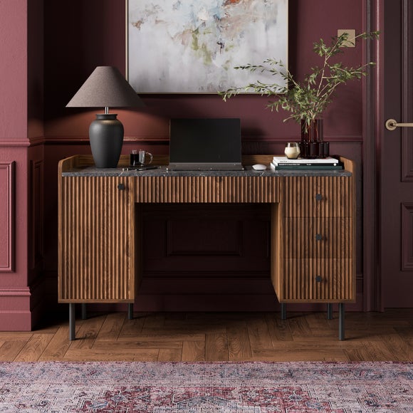 Click to view product details and reviews for Georgi Marble Effect Standard Desk.