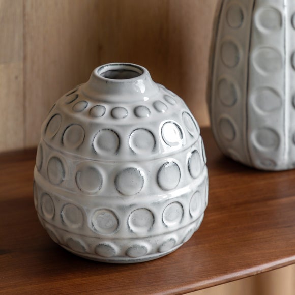 Cedar & Sage Kusama Dotted Ceramic Vase