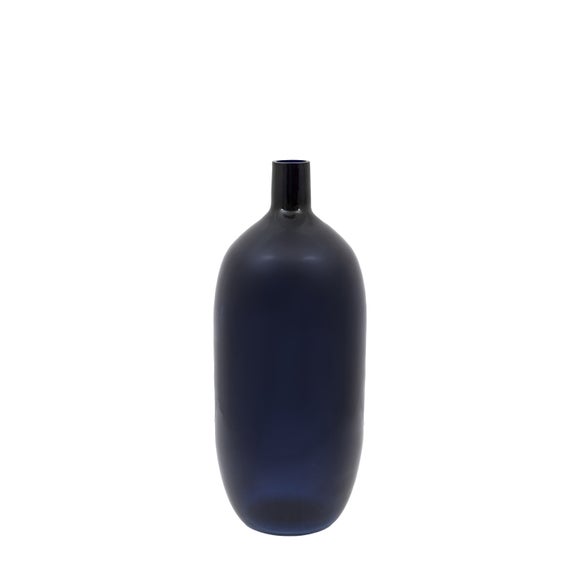 Cedar & Sage Santo Glass Bottle Vase