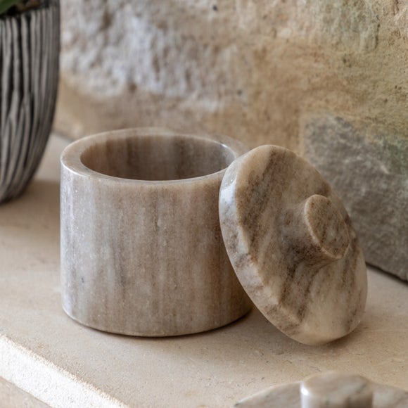 View Cedar & Sage Tarragon Marble Storage Jar View Cedar & Sage Tarragon Marble Storage Jar