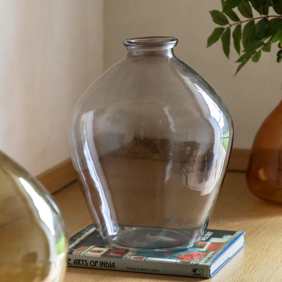 Cedar & Sage Pereda Hand Blown Glass Vase