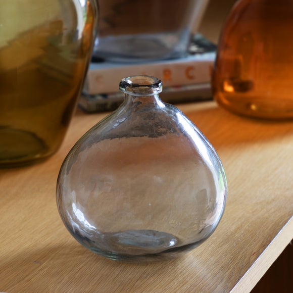 Cedar & Sage Alaro Hand Blown Glass Smoke Vase