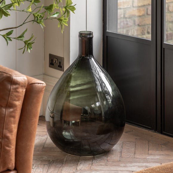 Cedar & Sage Rueda Giant Glass Bottle Vase