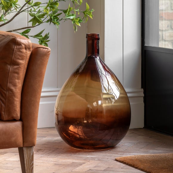 View Cedar & Sage Rueda Giant Glass Bottle Vase