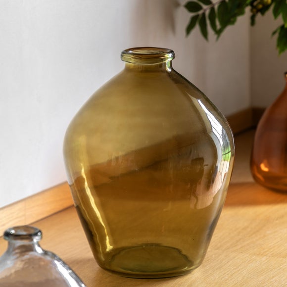Cedar & Sage Pereda Hand Blown Glass Vase