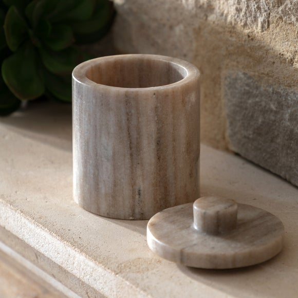 View Cedar & Sage Tarragon Marble Storage Jar View Cedar & Sage Tarragon Marble Storage Jar