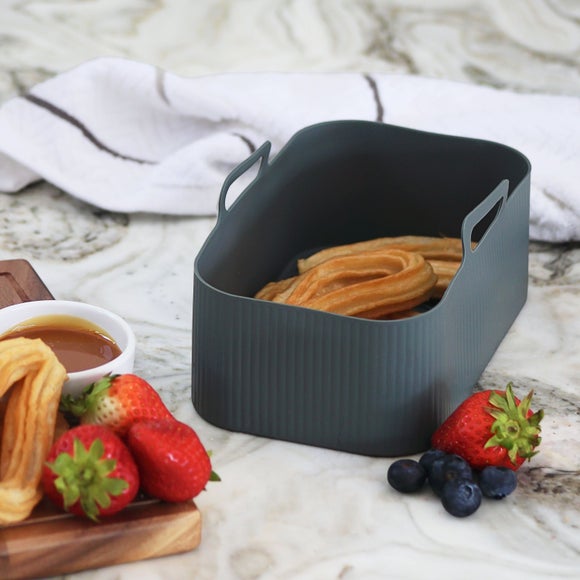 Silicone Rectangle Air Fryer Tray