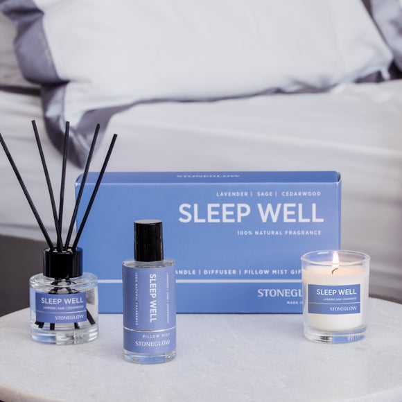 View Stoneglow Wellbeing Sleep Well Gift Set View Stoneglow Wellbeing Sleep Well Gift Set