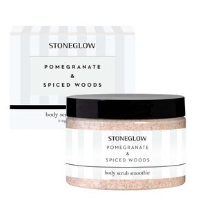 Stoneglow Pomegranate & Spiced Woods Body Scrub Smoothie