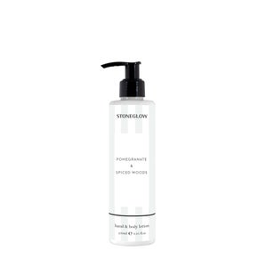 Stoneglow Pomegranate & Spiced Woods Hand & Body Lotion