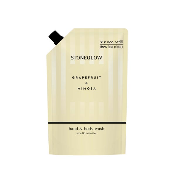 View Stoneglow Grapefruit & Mimosa Hand & Body Wash Refill View Stoneglow Grapefruit & Mimosa Hand & Body Wash Refill