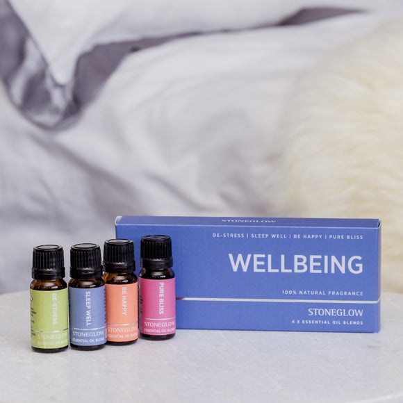 View Stoneglow Wellbeing Essential Oil Gift Set View Stoneglow Wellbeing Essential Oil Gift Set
