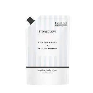 Stoneglow Pomegranate & Spiced Woods Hand & Body Wash Refill