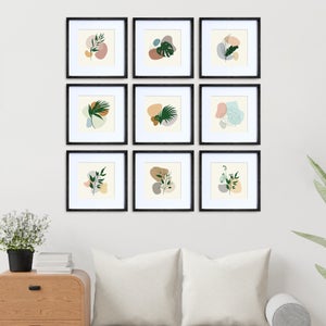 Nielsen Set Of 9 Wooden Photo Frames