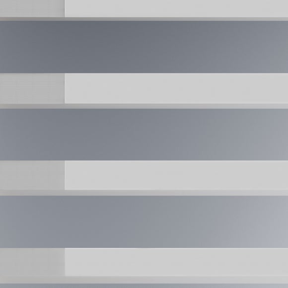 Swish Day and Night Room Darkening Made to Measure Fabric Sample Grey