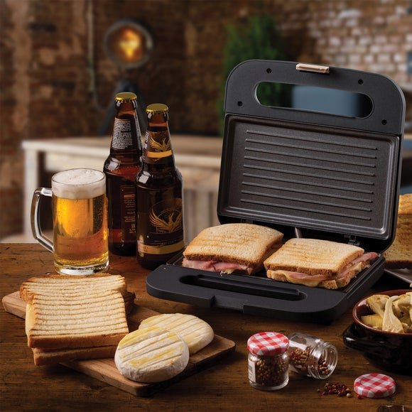 Click to view product details and reviews for Ariete Breakfast Dark Grey Sandwich Maker.