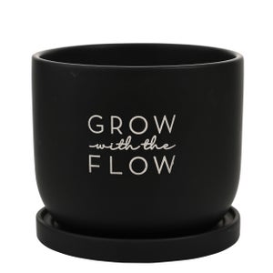 Country Living Ceramic Grow With The Flow Plant Pot