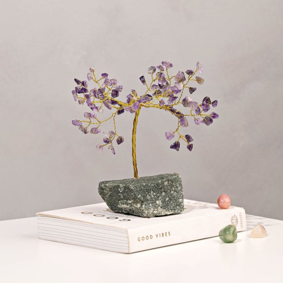 Serenity Relax Amethyst Gemstone Tree