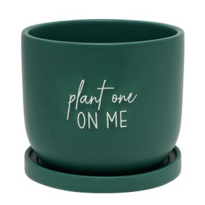 Country Living Ceramic Plant One On Me Plant Pot