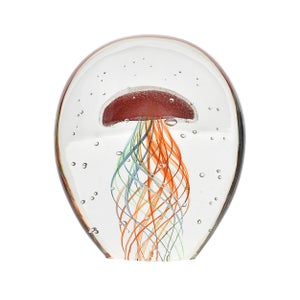 Objets Dart Multicoloured Glass Jellyfish Ornament