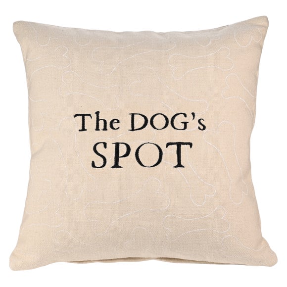 Click to view product details and reviews for The Dogs Spot Rectangle Cushion.