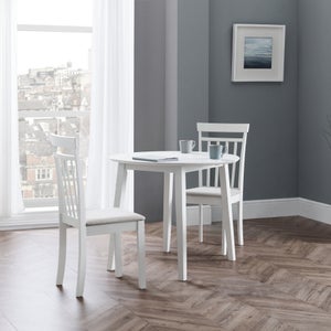 Return - Coast Set Of 2 Dining Chairs- Faux Linen