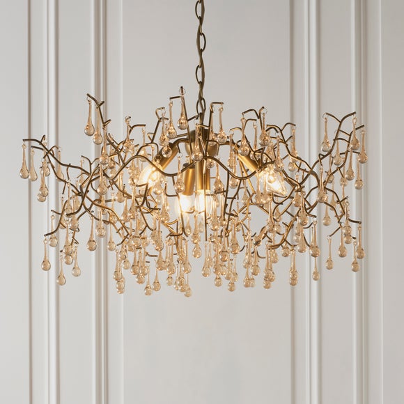 Return Vogue Wisteria 4 Light Chandelier