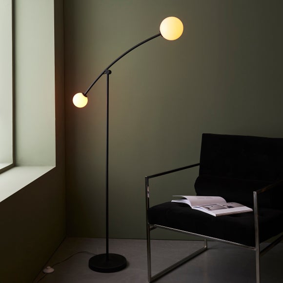 Click to view product details and reviews for Return Vogue Nico 2 Light Floor Lamp.