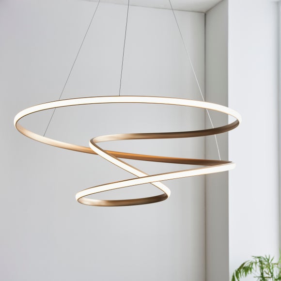 Return Vogue Tristan Small Spiral Ceiling Light