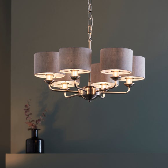 Return Vogue Sandringham 6 Light Ceiling Light