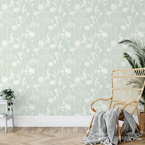 View Catherine Lansfield Meadowsweet Floral Wallpaper View Catherine Lansfield Meadowsweet Floral Wallpaper
