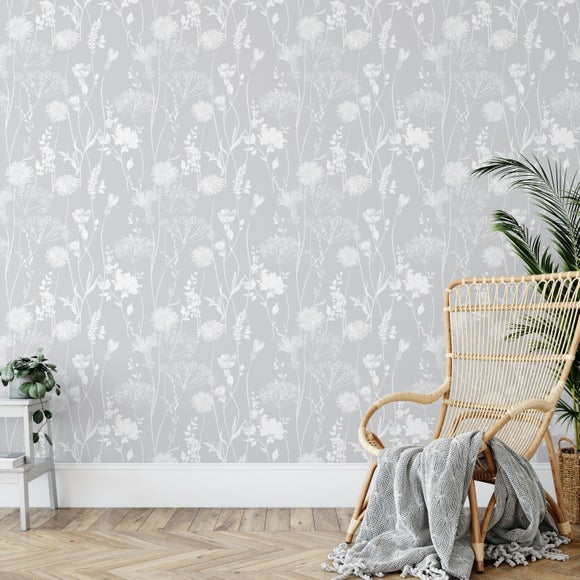 View Catherine Lansfield Meadowsweet Floral Wallpaper View Catherine Lansfield Meadowsweet Floral Wallpaper