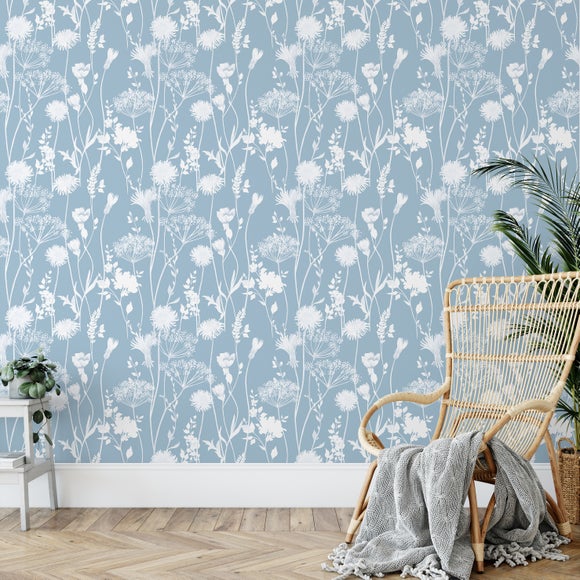View Catherine Lansfield Meadowsweet Floral Wallpaper View Catherine Lansfield Meadowsweet Floral Wallpaper