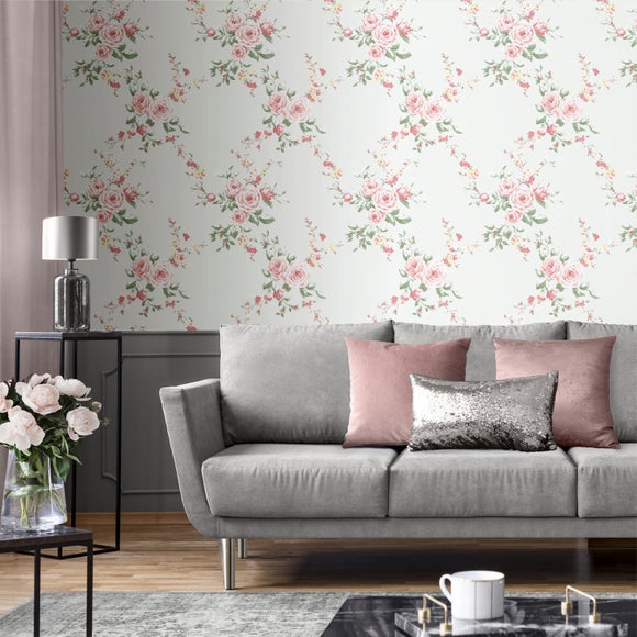 View Catherine Lansfield Canterbury Floral Wallpaper View Catherine Lansfield Canterbury Floral Wallpaper
