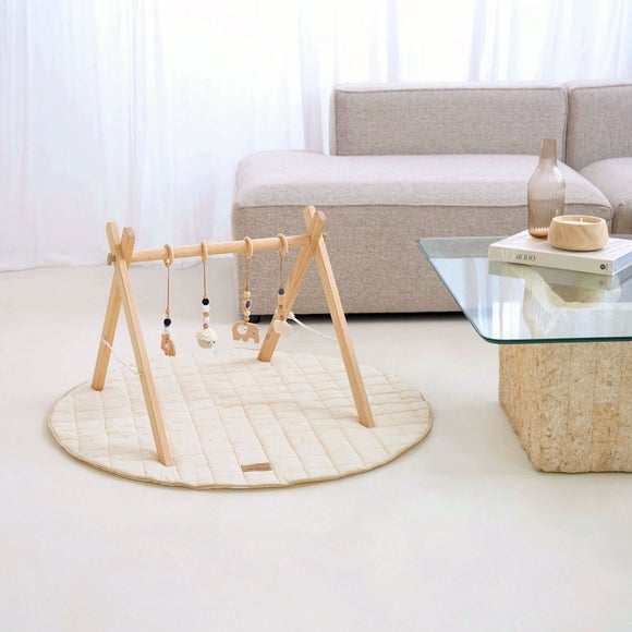 Clair De Lune Organic Play Bundle Mat and Gym