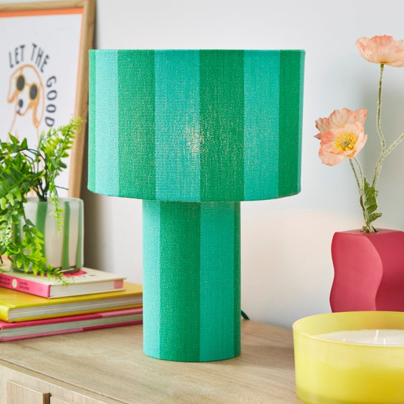 Beatrice Striped Table Lamp
