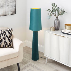 Nesa Velvet Floor Lamp