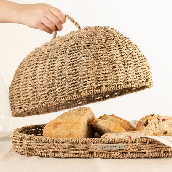 Click to view product details and reviews for Artisan Street Seagrass Food Cover With Tray. Click to view product details and reviews for Artisan Street Seagrass Food Cover With Tray.