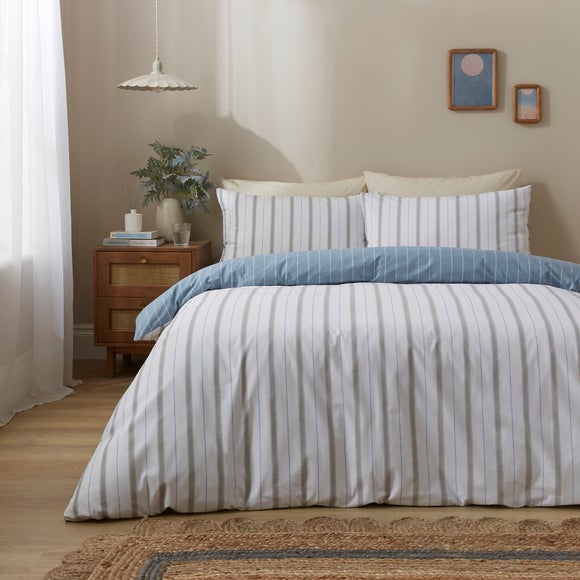 Ultimate Stripe 100% Cotton Bedding Bundle Set