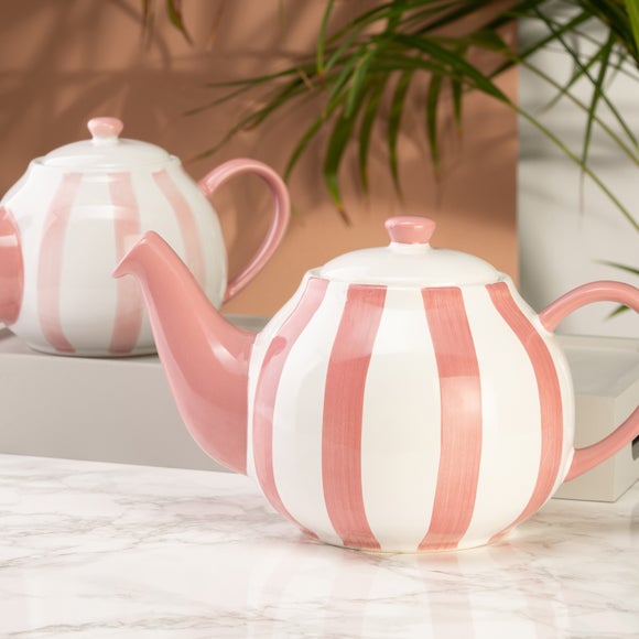 SIIP Vertical Stripe 6 Cup Teapot