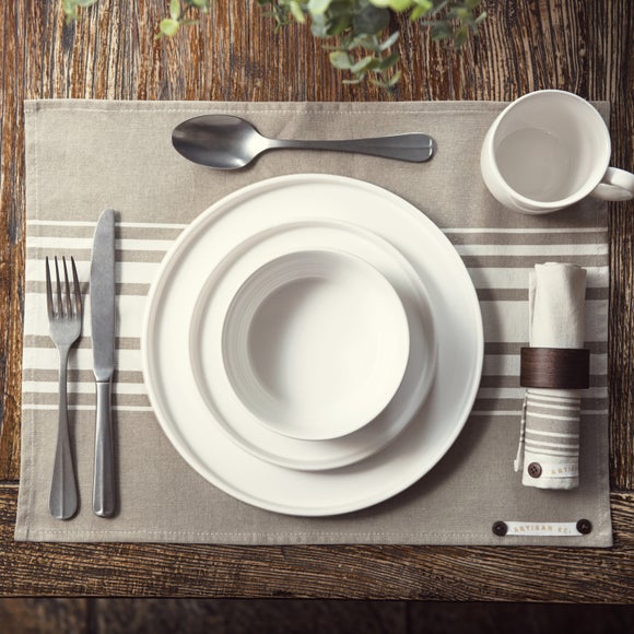 View Artisan Street Set Of 2 Linen Placemats View Artisan Street Set Of 2 Linen Placemats