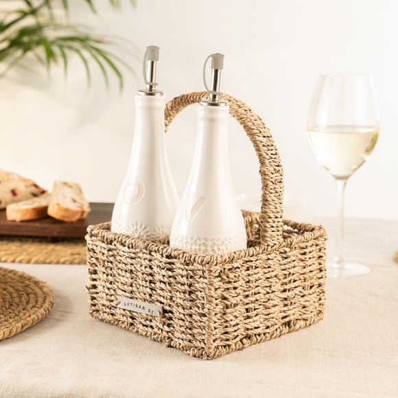 Click to view product details and reviews for Artisan Street Seagrass Condiment Caddy.