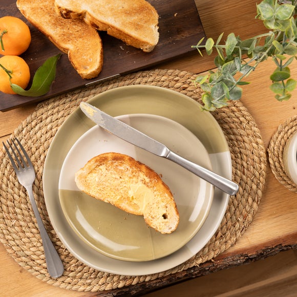 Click to view product details and reviews for Artisan Street Set Of 4 Cross Glaze Dinner Plates.