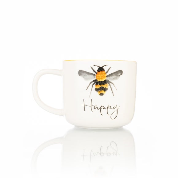 View Siip Set Of 4 Happy Bee Mugs View Siip Set Of 4 Happy Bee Mugs