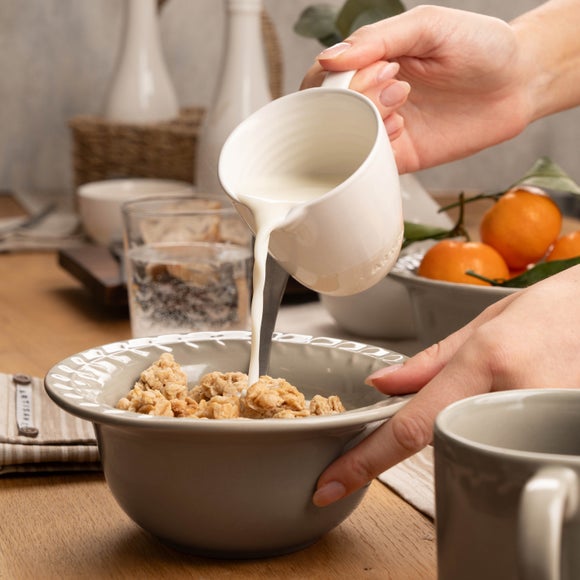 Click to view product details and reviews for Artisan Street Set Of 4 Leaf Cereal Bowls.