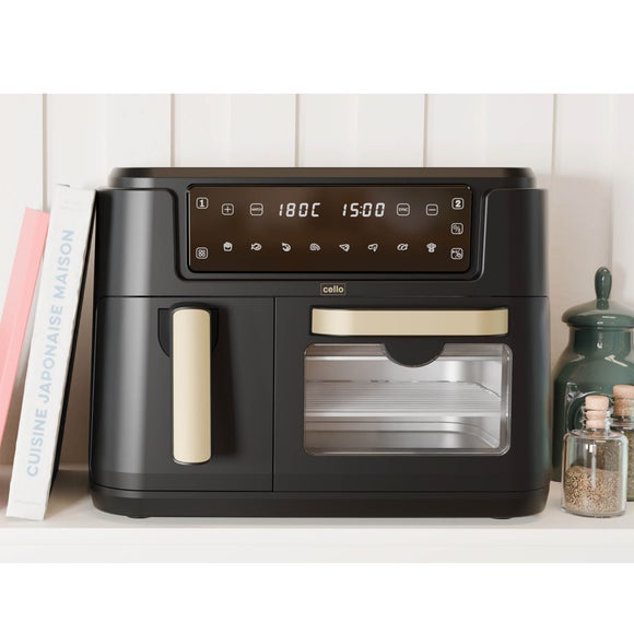 Cello Dual Zone Air Fryer Home Oven