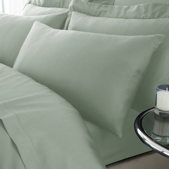 Hotel 230 Thread Count 100 Cotton Sateen Standard Pillowcase Pair
