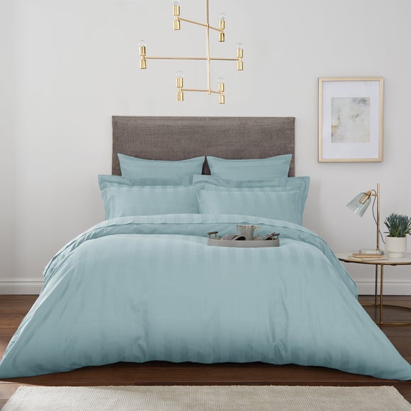Hotel Stripe 230 Thread Count 100 Cotton Duvet Cover